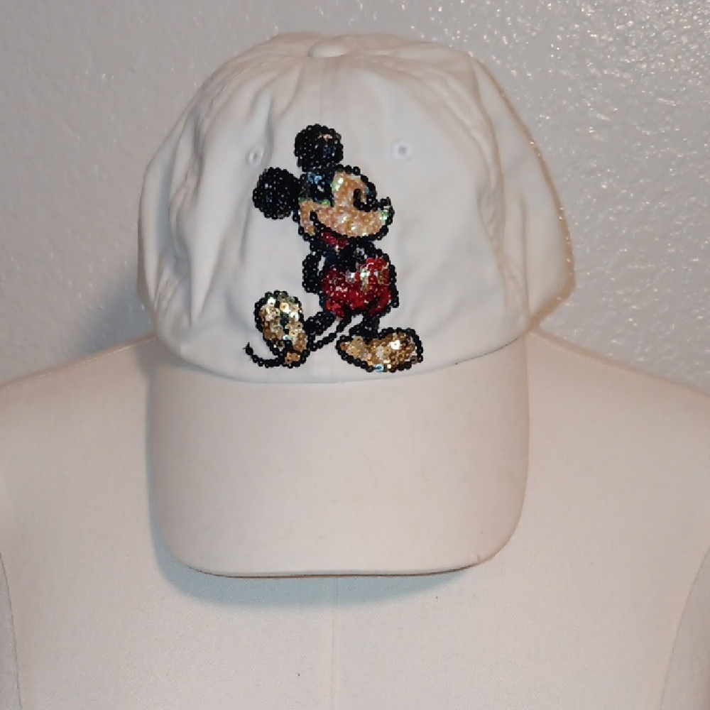 Disney Preloved White Cap with Logo